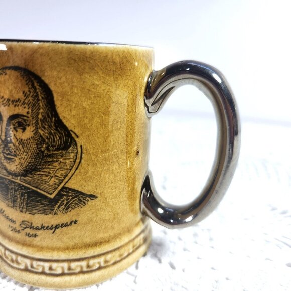 Britannia Designs Mini Stein William Shakespeare Souvenir Tankard England - Picture 3 of 8
